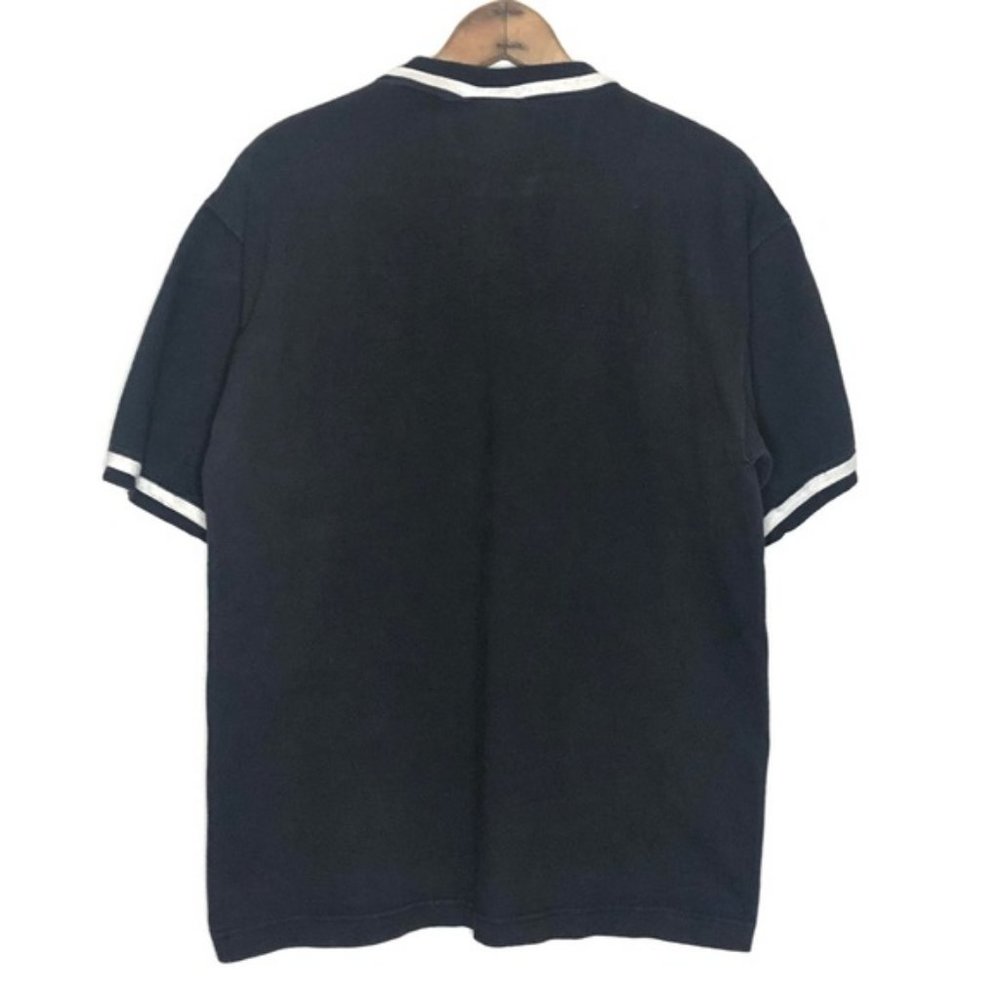 Vintage Ron Jon Surf Shop Embroidered Black Tee ML - Picture 3 of 5